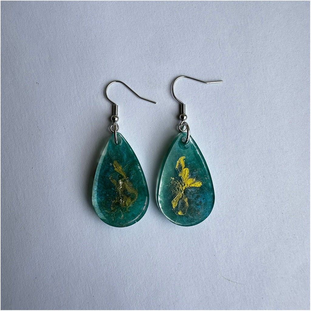 Resiliently Resin Earrings
