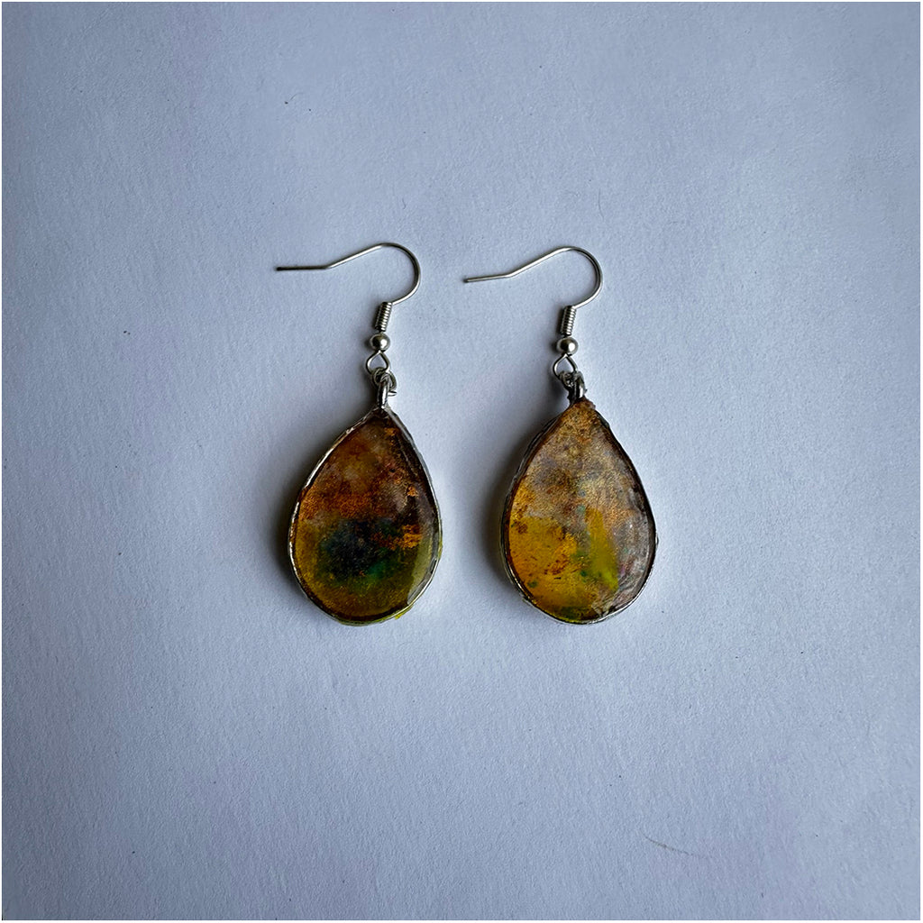 Resiliently Resin Earrings