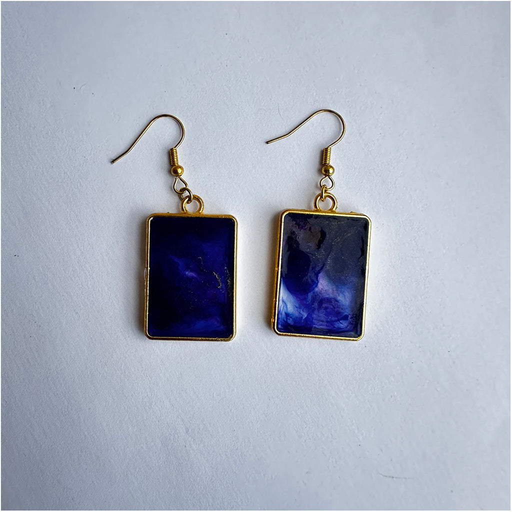 Resiliently Resin Earrings