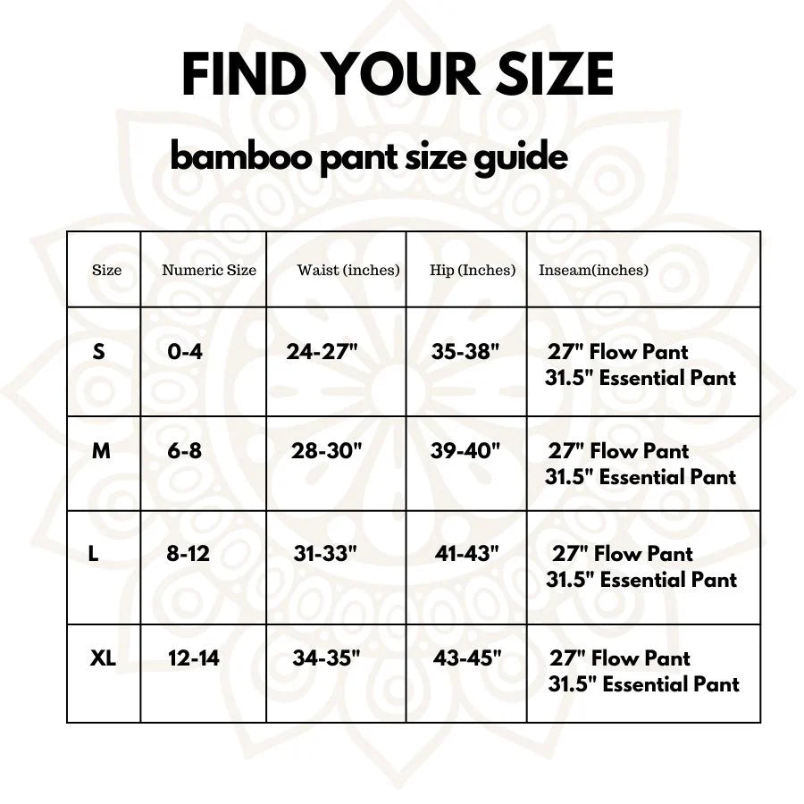 Bamboo Universal Pant - Fig